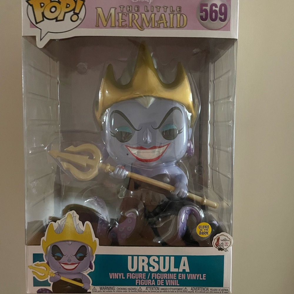 Funko Pop! Ursula Vinyl Figure - Gold and Purple